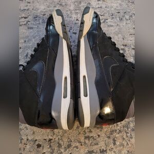 Nike Mens Air Flight Classic Sneakers Black 414967-005 Lace Up Suede Mens Sz 11